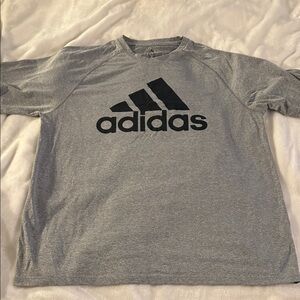 Adidas Men's Gray Short Sleeve Tee
